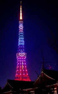 東京イルミネーション2015-2016　東京タワー1